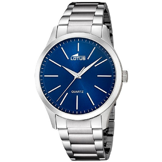 MONTRE LOTUS MINIMALIST 15959/A BLEU, BRACELET EN ACIER, HOMME