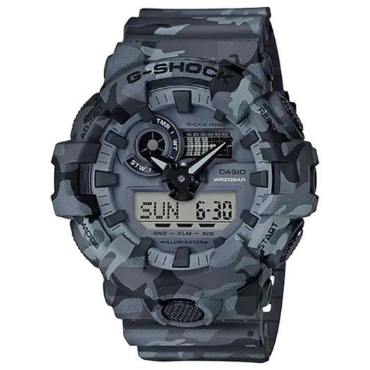 G-Shock ( GA-700CM-8ADR ) Analog-Digital Watch - For Men