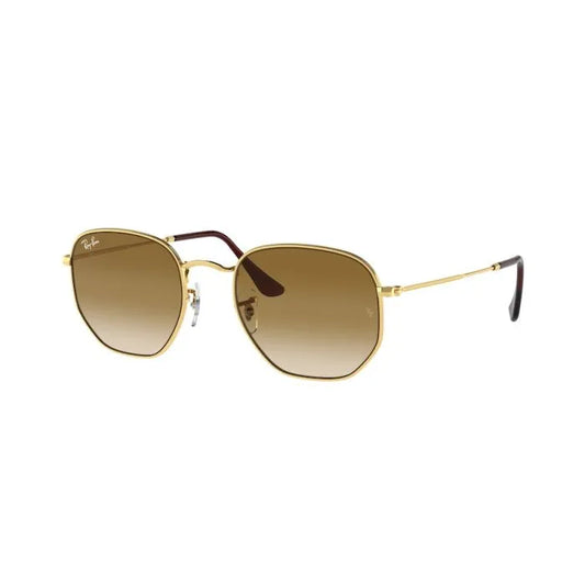 Ray-Ban RB3548 001/51 Verres Dégradés Marron Transparent Or Taille 54